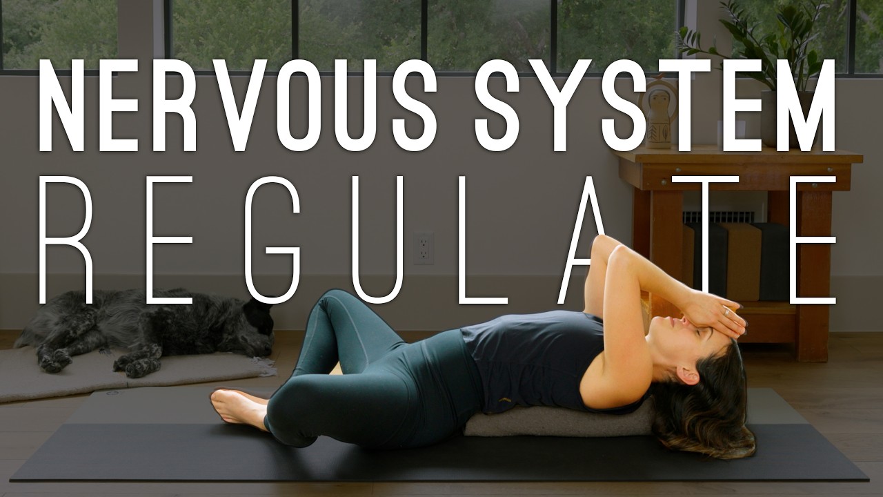 Calm your nervous system with yoga: a gentle 15 minute practice