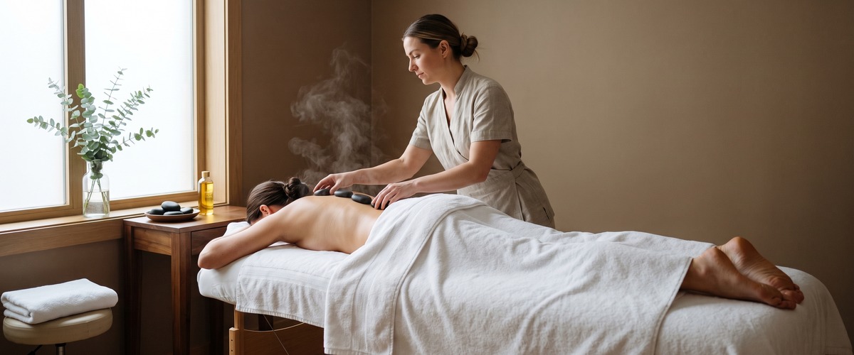 What is hot stone massage: heat-driven relief in Glasgow