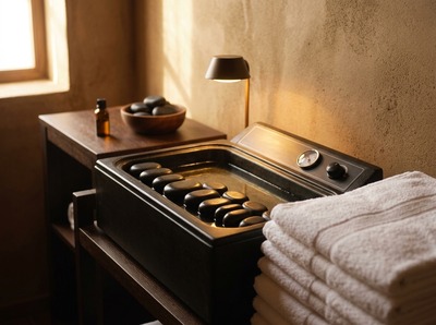 What to expect during a hot stone massage session at Glasgow Thai Massage